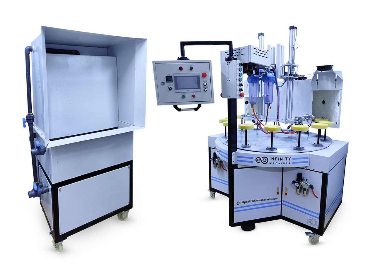 ماكينة رش الألوان للزجاج Color spray machine